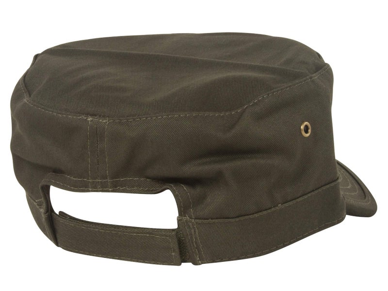 Mega Cap Enzyme Regular Solid Army Caps-Olive W35S45D (One Size) - Image 4